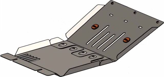 Защита алюминиевая для картера Haval H9 4WD 2018-2026. Артикул ALF.55.061al