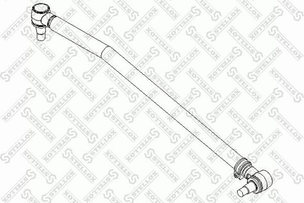 Рулевая тяга продольная Stellox для MAN M2000 1995-2005. Артикул 84-35089-SX