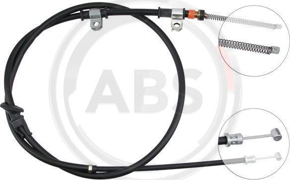 Трос ручника (тросик ручного тормоза) ABS. Артикул K11518