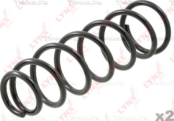 Пружина подвески LYNXauto передняя для Toyota Land Cruiser 80 1992-1995. Артикул SC-2012