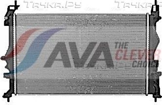 Радиатор охлаждения двигателя AVA ** CLEVER FIT **. Артикул OL2700