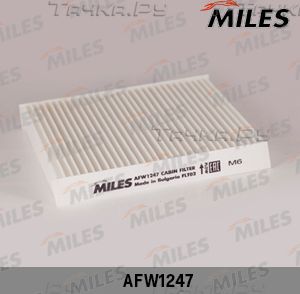 Салонный фильтр Miles. Артикул AFW1247
