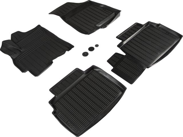 Коврики Seintex полиуретановые для салона Chery Tiggo 7 2016-2026. Артикул 94397