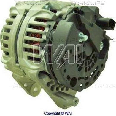 Генератор WAI для Audi S3 I (8L) 1999-2003. Артикул 13852N-6G