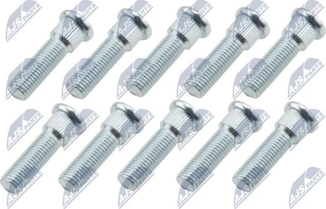 Шпилька колеса (болт ступицы) NTY (сталь) для Mitsubishi Pajero Pinin 1999-2007. Артикул KSP-CH-000