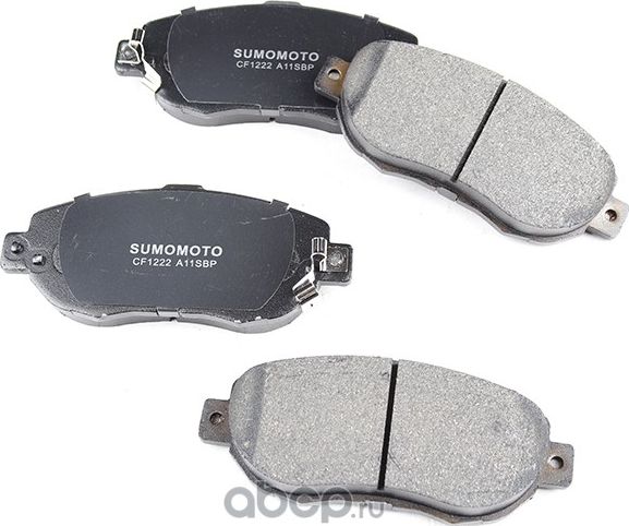 Колодки дисковые (Sumomoto). Артикул SMD2126