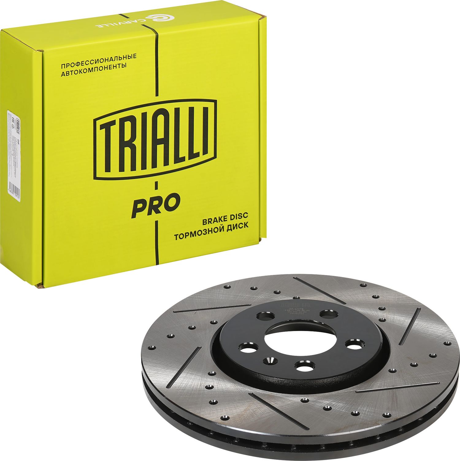 Тормозной диск Trialli. Артикул DF 2037s