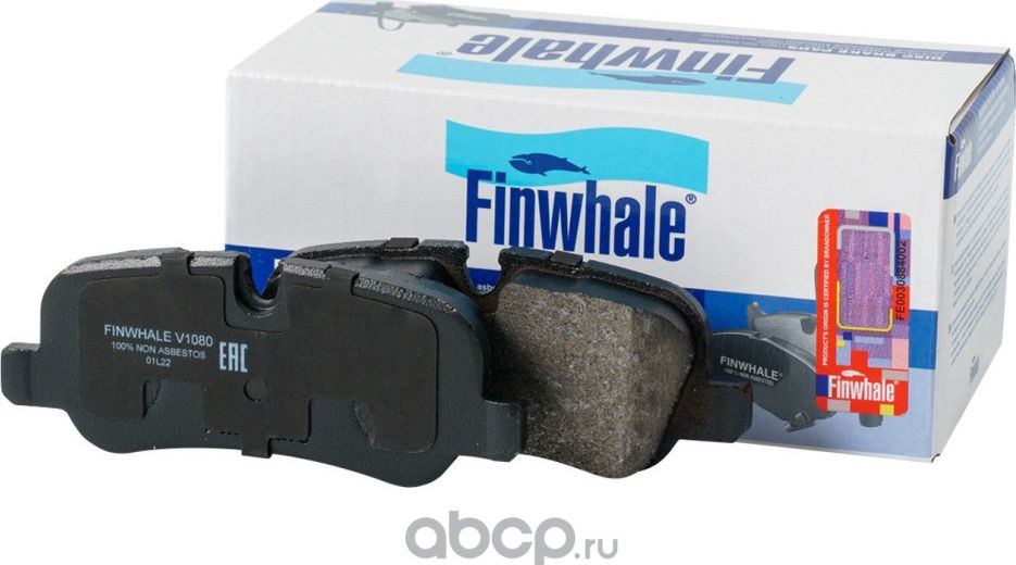 Колодки тормозные LAND ROVER DISCOVERY 2.7TD/4.4 04>/RANGE ROVER 05>задние (Finwhale). Артикул V1080