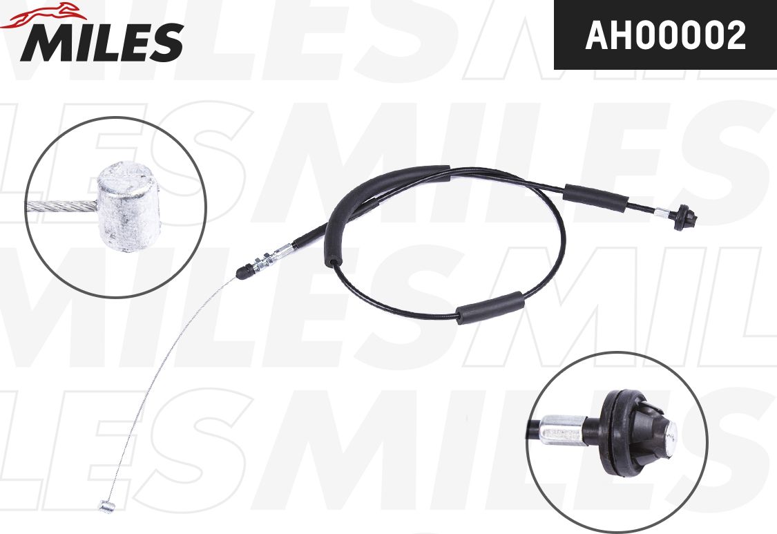 Трос газа Miles. Артикул AH00002