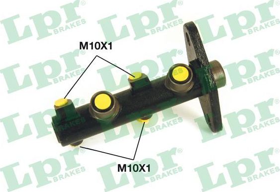 Тормозной цилиндр главный LPR (Серый чугун) для Mazda 121 III 1996-2000. Артикул 1955