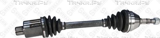 Полуось (привод в сборе, приводной вал) Stellox передняя правая для Opel Astra H 2005-2010. Артикул 158 2029-SX