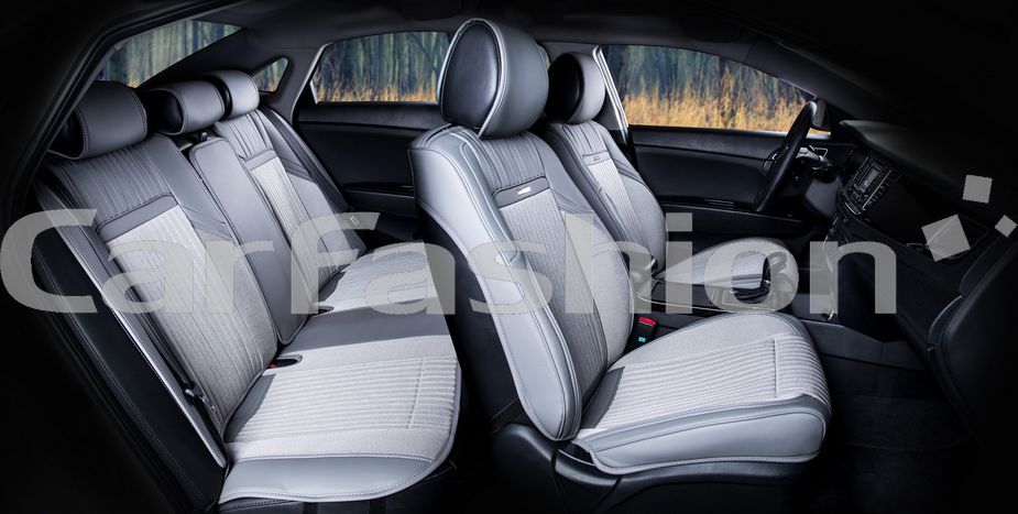 Накидки универсальные CarFashion Arcenal Plus для авто, цвет Серый/Серый. Артикул 22077