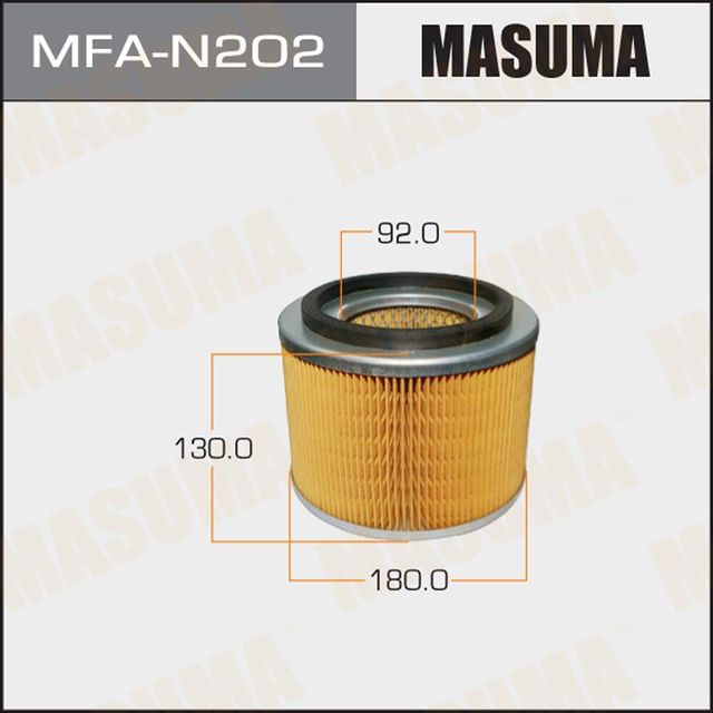 Воздушный фильтр Masuma. Артикул MFA-N202