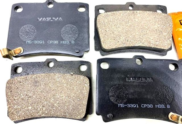 Тормозные колодки Masuma. Артикул MS-3391