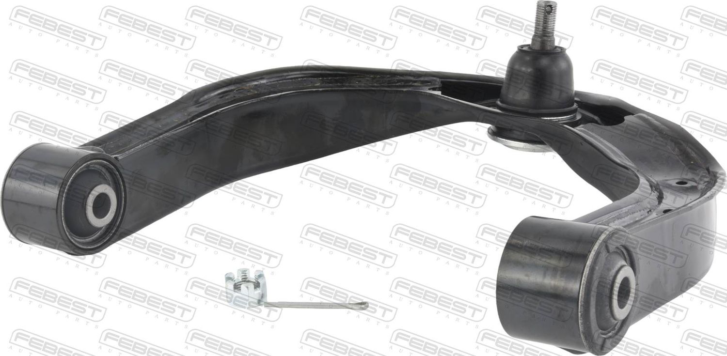 Поперечный рычаг передней подвески Febest левый верхний для Nissan Patrol Y62 2010-2026. Артикул 0224-Y62UPFLH