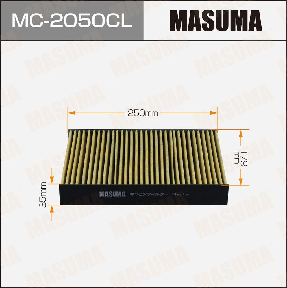 Фильтр салона (Masuma). Артикул MC-2050CL