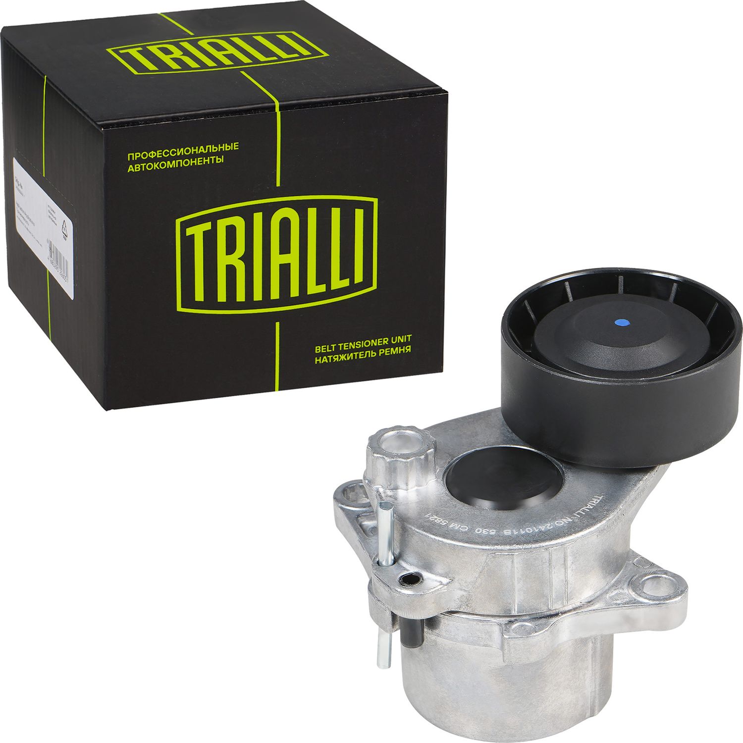Натяжной ролик (натяжитель) приводного клинового зубчатого ремня Trialli. Артикул CM 5821