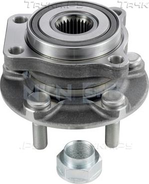 Ступица колеса с интегрированным подшипником NTN / SNR передняя для Subaru Outback III 2003-2009. Артикул R181.19