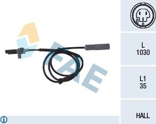Датчик ABS FAE задний для BMW 7 III (E38) 1994-2001. Артикул 78043