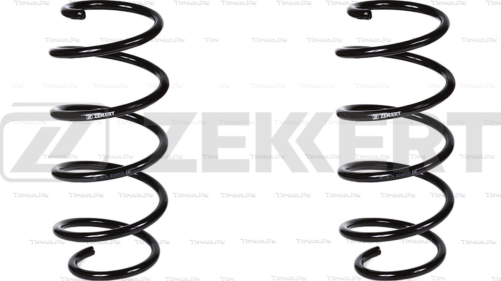 Пружина подвески Zekkert. Артикул SF-2674