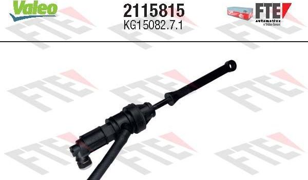 Цилиндр сцепления главный FTE. Артикул 2115815