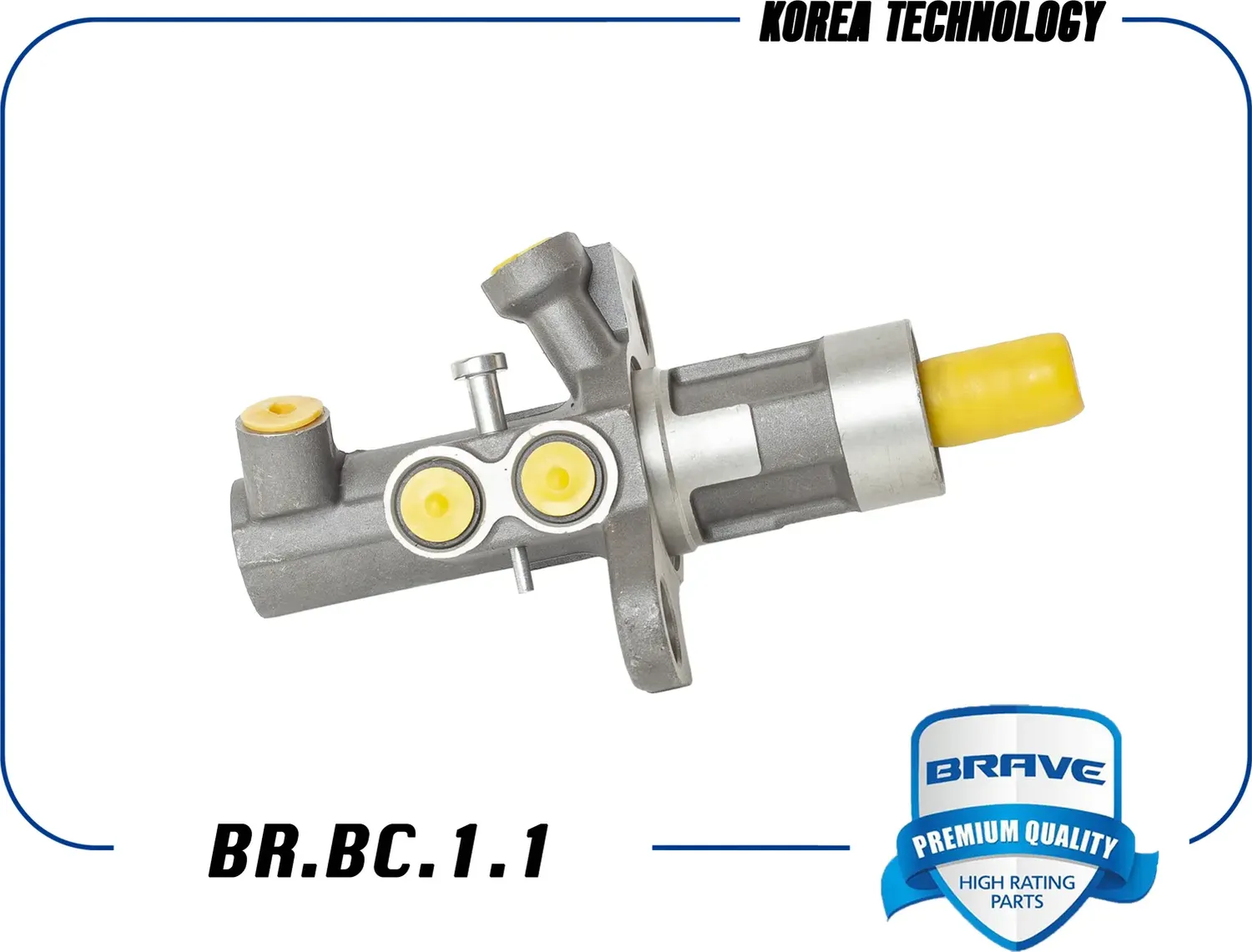 Цилиндр тормозной главный (Brave). Артикул BRBC11