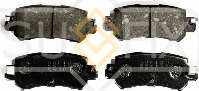 Колодки тормозные дисковые | зад прав/лев | (Sufix). Артикул SX-1292