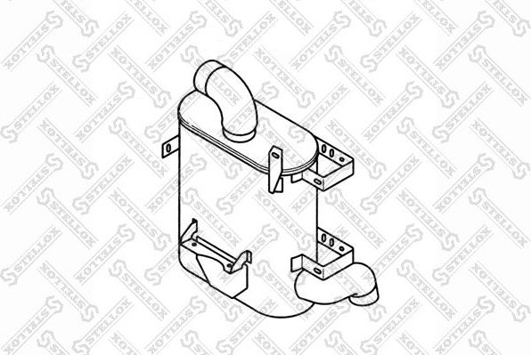 Глушитель Stellox для Renault Magnum 1992-2013. Артикул 82-03033-SX