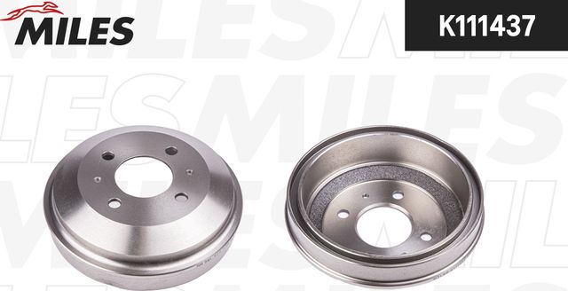 Тормозной барабан Miles задний для Hyundai Accent II 2000-2005. Артикул K111437