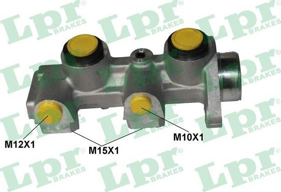 Тормозной цилиндр главный LPR (алюминий). Артикул 1851