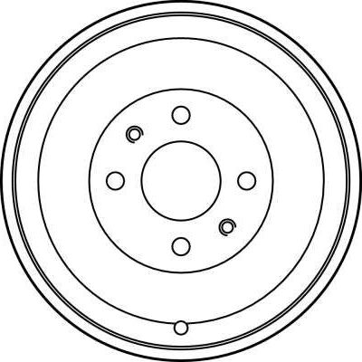 Тормозной барабан TRW. Артикул DB4210