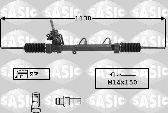 Рулевая рейка Sasic. Артикул 7176033