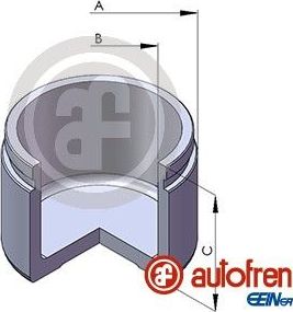 Поршень тормозного суппорта Autofren Seinsa (сталь). Артикул D025628