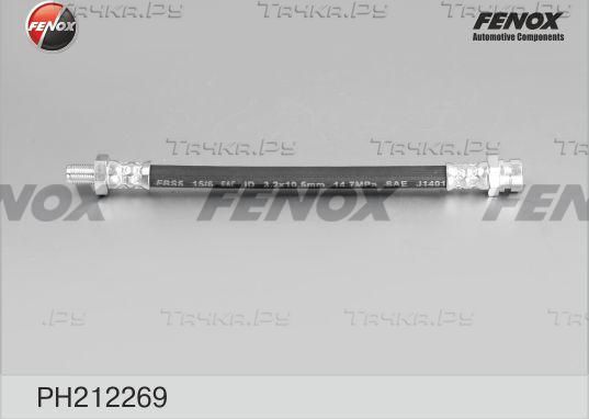 Тормозной шланг Fenox передний для Mitsubishi Starion 1982-1990. Артикул PH212269