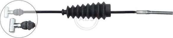 Трос ручника (тросик ручного тормоза) ABS. Артикул K13151