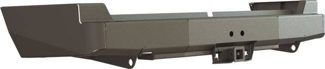 Бампер силовой задний STC для Toyota Land Cruiser 100 1998-2007 с квадратом под фаркоп. Артикул STC-TLC100-BR