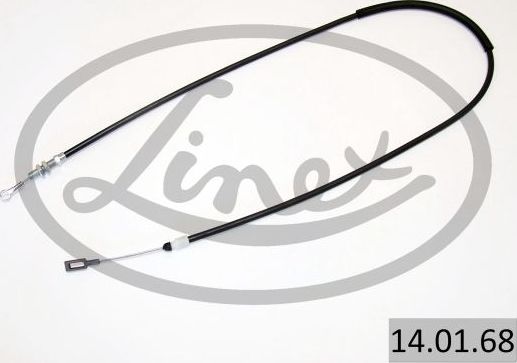 Трос ручника (тросик ручного тормоза) Linex передний для Citroen C25 1981-1994. Артикул 14.01.68