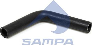 Патрубок радиатора (системы охлаждения) Sampa для Mercedes-Benz SK 1987-1992. Артикул 011.350