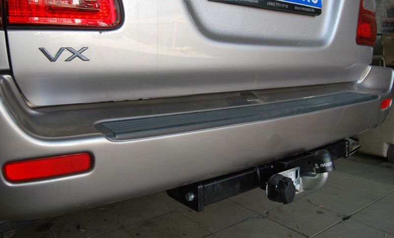 Фаркоп Лидер-Плюс для Lexus LX 470 1997-2007. Фланцевое крепление. Артикул L104-F