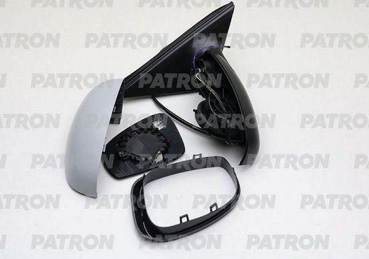 Зеркало боковое (в сборе) Patron правое для Skoda Fabia II 2006-2014. Артикул PMG3511M02