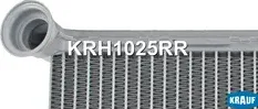 Радиатор отопителя Krauf. Артикул KRH1025RR