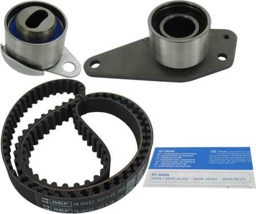 Ремень ГРМ с роликами (комплект) SKF. Артикул VKMA 06103