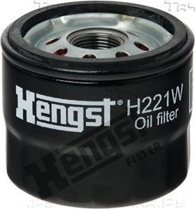 Масляный фильтр Hengst для Renault Clio V 2008-2026. Артикул H221W