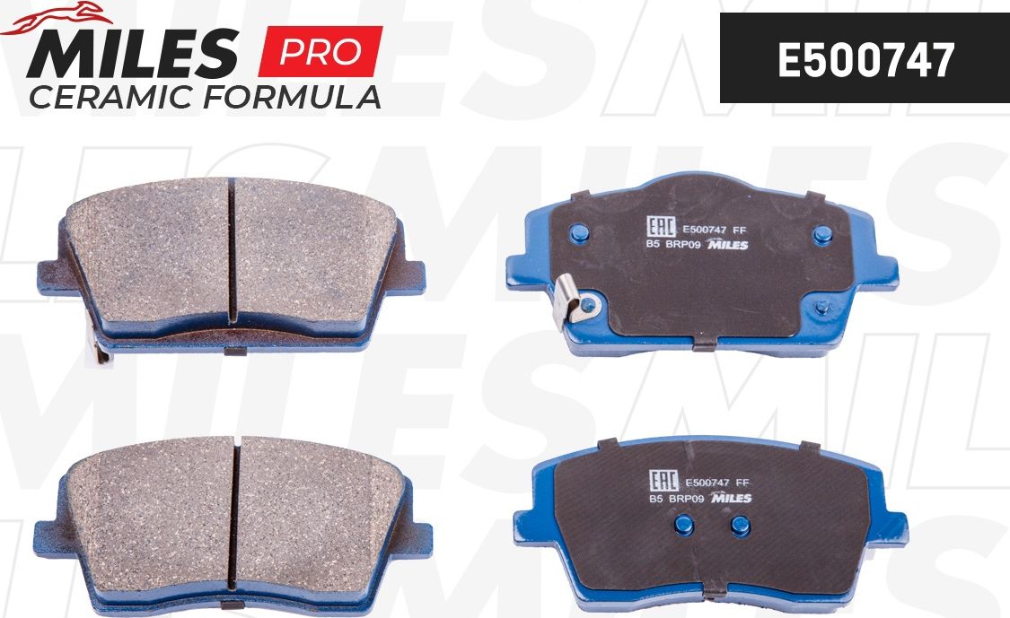Тормозные колодки Miles. Артикул E500747