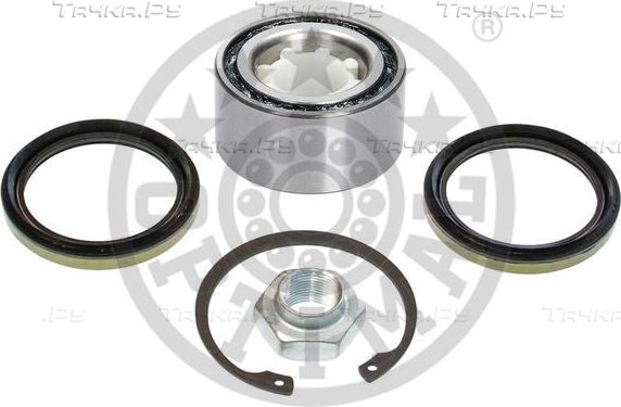 Ступичный подшипник (комплект) Optimal задний для Subaru Justy II 1995-2003. Артикул 972715