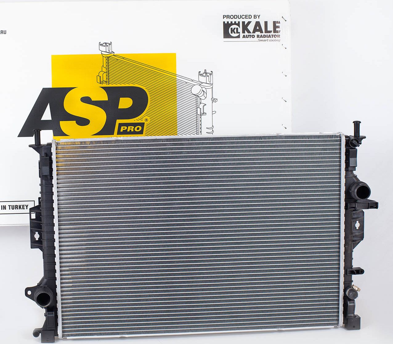 Радиатор охлаждения для а/м Ford Mondeo (07-)/Volvo XC60 (07-)/XC70 (07-) M/A па (ASP). Артикул AL11078