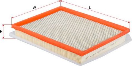 Воздушный фильтр Sakura. Артикул A-2317