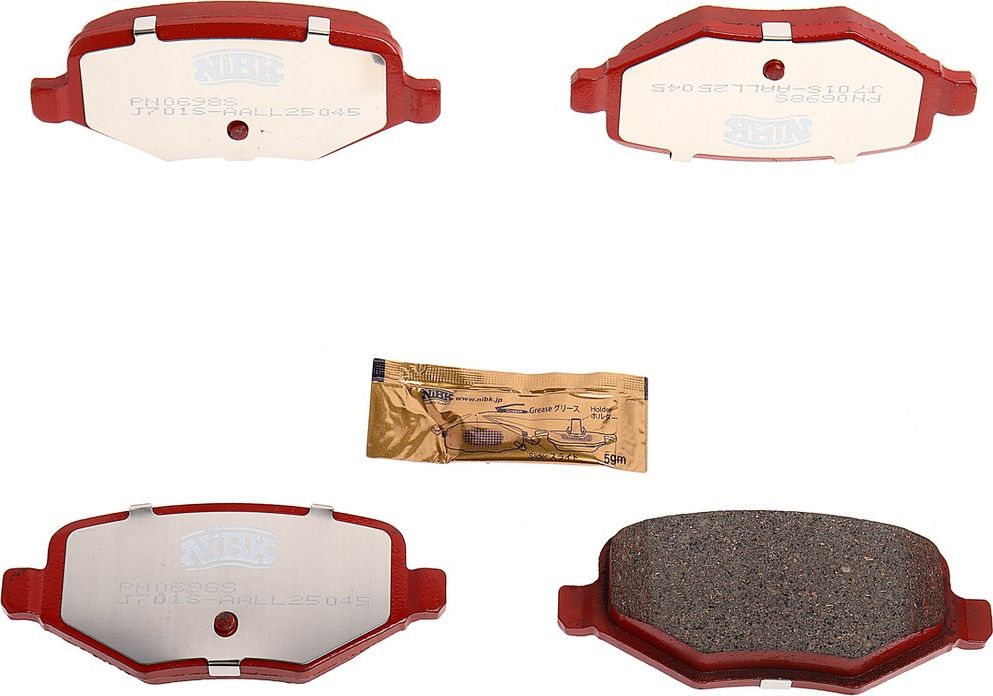 Тормозные колодки NiBK. Артикул PN0698S