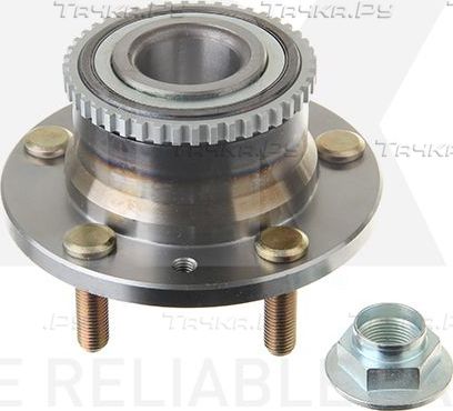 Ступичный подшипник (комплект) NK задний для Mazda MPV II (LW) 1999-2006. Артикул 763224