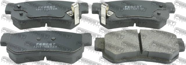 Тормозные колодки Febest. Артикул 1201-GETZR